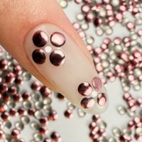 ShinePins gładkie ćwieki ozdoby do paznokci large NTN Premium Nr 6 5g