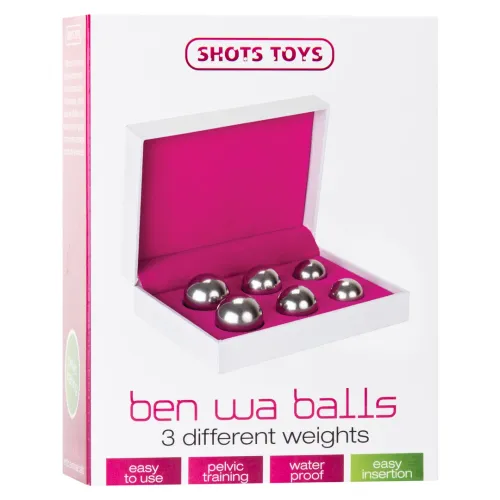 shots toys zestaw kulek do ćwiczeń mięśni kegla 3 wagi na Arena.pl