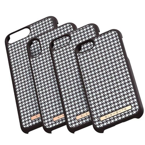 Nordic Elements Saeson Idun - Materiałowe etui iPhone XR (Dark Brown Pattern 2) na Arena.pl