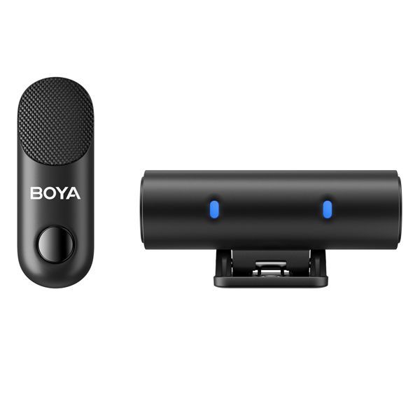 Mini system mikrofonów Boya Magic 02 - USB-C, 3,5 mm, Lightning zdjęcie 4