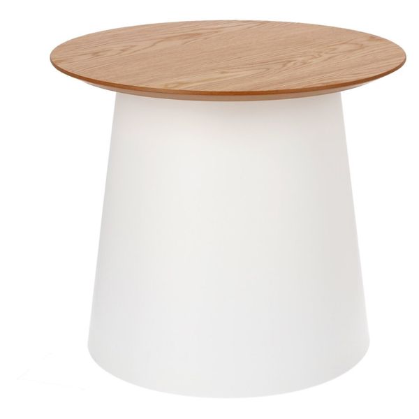 Stolik Ethos naturalny/ biały zdjęcie 2