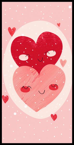 Plakat 50x100cm Ciepło Serca zdjęcie 2