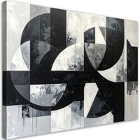 Obraz do salonu biura kuchni, Abstrakcyjne koła kształty 90x60