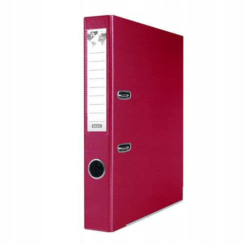 segregator basic-s z szyną 5cm bordo 8034 na Arena.pl