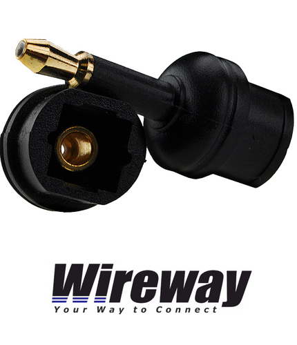 Adapter optyczny WireWay Toslink - Jack Toslink na Arena.pl