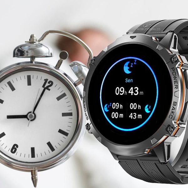 SMARTWATCH męski Rubicon ALWAYS DISPLAY KOMPAS BAROMETR AI zdjęcie 6