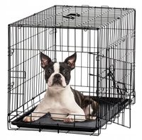 KLATKA KENNELOWA KOJEC TRANSPORTER DLA PSA KOTA 61x42x48,5 cm M METALOWA