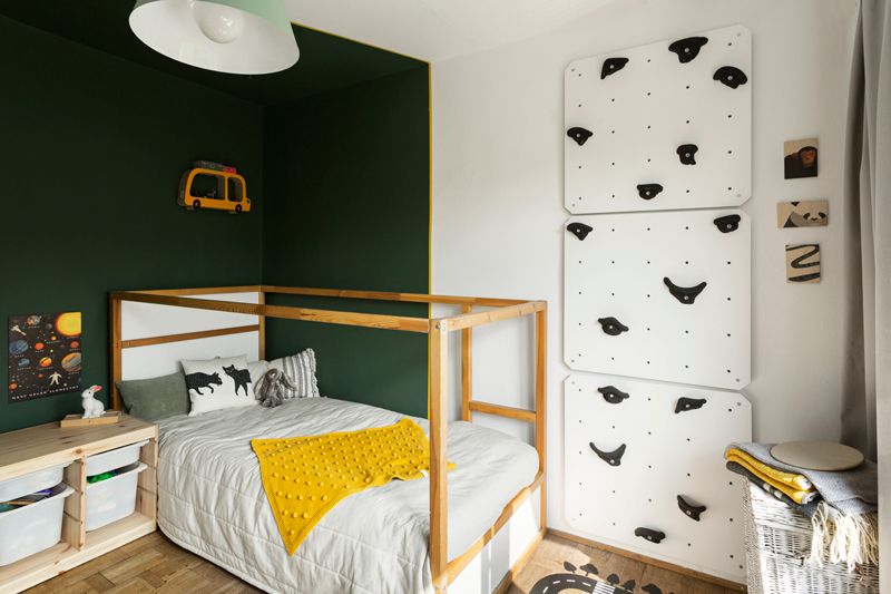 ścianka wspinaczkowa biała zdjęcie 2