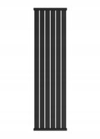 Grzejnik dekoracyjny LOTUS 100x61 CZARNA STRKTURA