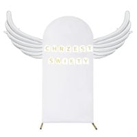 Zestaw stelaż z pokrowcem, balony skrzydła, baner Chrzest Święty