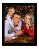 Ramka 40x60 czarna ramki na zdjęcia dyplom plakat foto rama stojąca A2