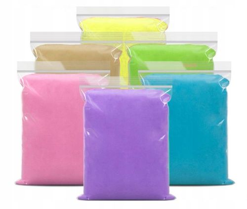 Piasek kinetyczny 3kg ZESTAW NAJWIĘKSZY 115 ELEMENTÓW kolorowy pompka basen na Arena.pl