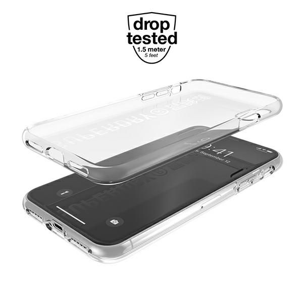 superdry snap iphone x/xs clear casebiały/white 41576 zdjęcie 3