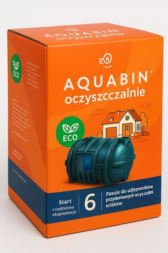 Preparat Bakterie do Szamba Oczyszczalni Aktywator Aquabin 0,5 kg na Arena.pl