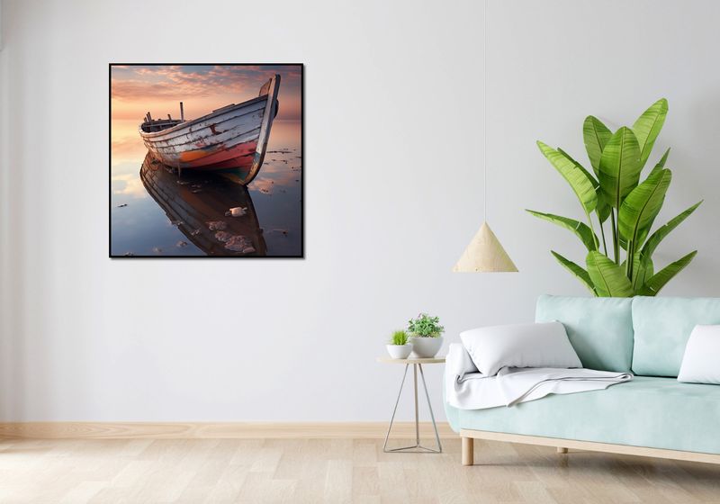 Plakat 90x90cm Odosobniona Przystań zdjęcie 4