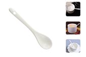 Łyżeczka Porcelanowa do Cukru - Elegancka i Praktyczna - 13 cm biała