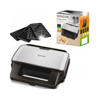 Opiekacz 4w1 gofrownica grill Sencor 9940SS 900W