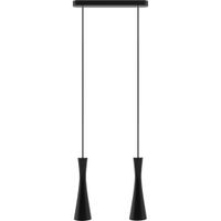 Lampa wisząca czarna Vegas 2 pł