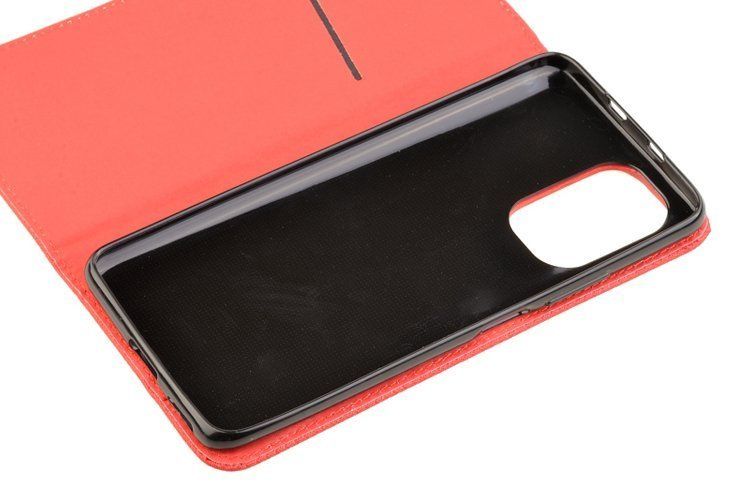 Etui Smart do Xiaomi Poco F3 / Mi 11i czerwony zdjęcie 4