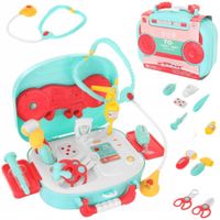 LT340 ZESTAW DOKTORA MAŁEGO LEKARZA WALIZKA I AKCESORIA