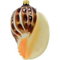 Bombka choinkowa ręcznie malowana - Muszla