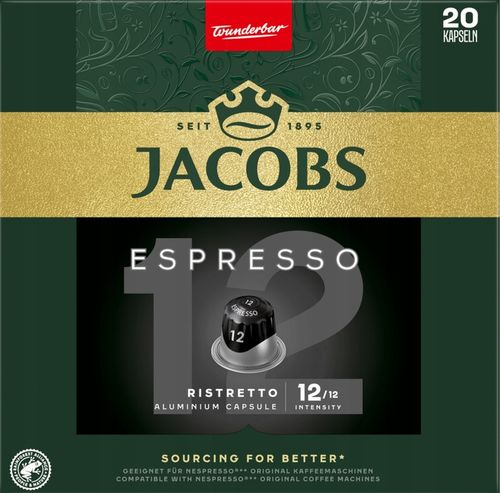 KAWA do NESPRESSO JACOBS ESPRESSO RISTRETTO 20 szt na Arena.pl