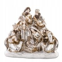 Szopka Bożonarodzeniowa Św Rodzina dekoracja Boże Narodzenie złota kolorowa