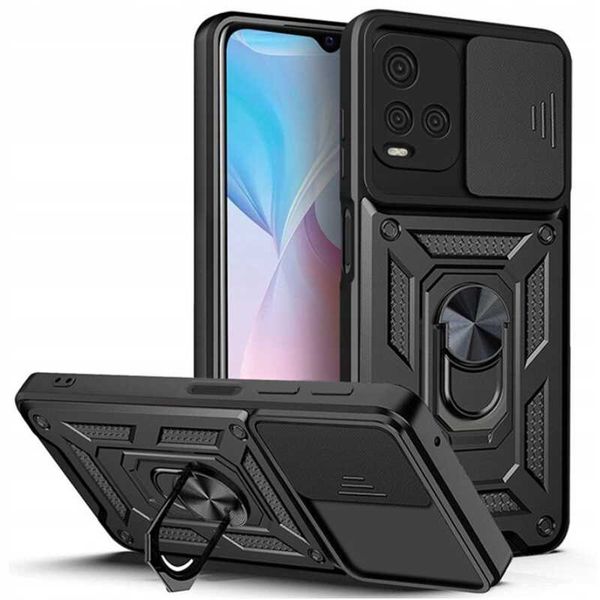 Spacecase Camring Vivo Y21S Black zdjęcie 2