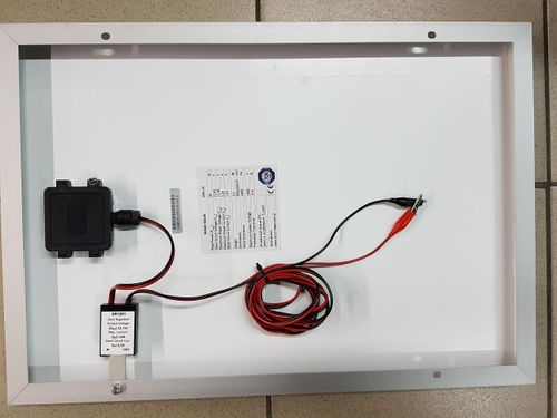 Ładowarka solarna panel do akumulatora Żel 20w 12v na Arena.pl