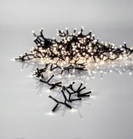 Łańcuch LED 25mb Lampki choinkowe zewnętrzne 1200LED Crispy Ice White IP44
