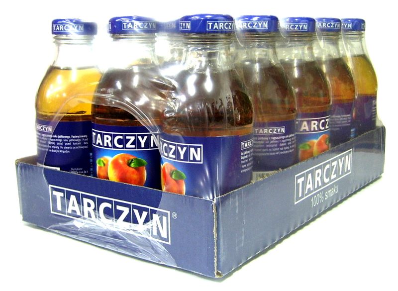 Tarczyn 0,3l jabłkowy - karton zdjęcie 1