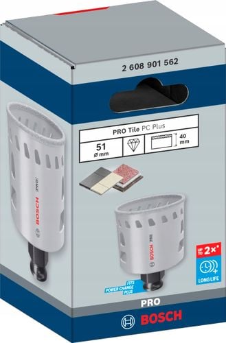 PIŁA OTWORNICA PRO TILE PC PLUS 51 MM 2608901562 BOSCH na Arena.pl
