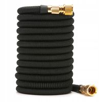 WĄŻ OGRODOWY 1/2 ROZCIĄGLIWY 30 m PODLEWANIE MOCNY NAWODNIENIE ZESTAW 6w1