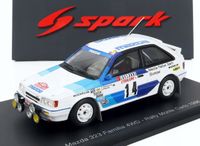 SPARK MAZDA 323 #14 Carlsson/Bohlin Rallye Monte Carlo 1986 1:43
