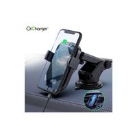 TECHLY UCHWYT DO SMARTPHONA  Z ŁADOWARKĄ BEZPRZEWODOWĄ QI