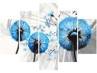 105CM 150CM OBRAZ 5 ELEM DMUCHAWCE BŁĘKICIE DRUK