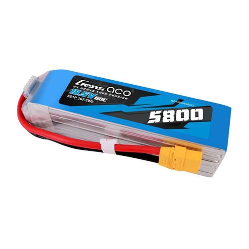 Akumulator Gens ace 5800mAh 60C 18.5V 5S1P Lipo z konektorem XT90 plug na Arena.pl