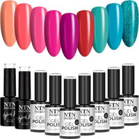 9x NTN Lakier Hybrydowy 5g Design Your Style ZESTAW 9w1