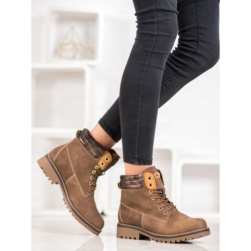 Brązowe Traperki r.36 na Arena.pl