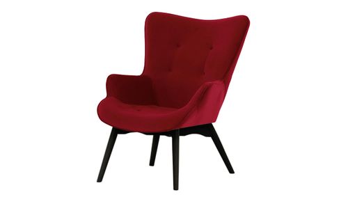 Fotel Ducon Velvet-Kronos 2-czarny na Arena.pl