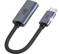 Adapter USB-C - DisplayPort ISY IDP-2500 na Szary
