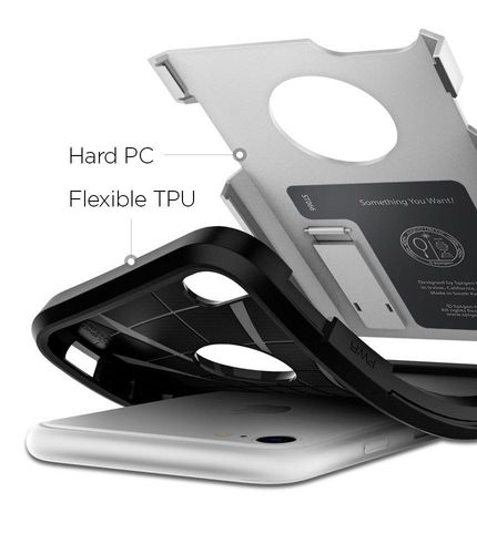 SPIGEN TOUGH ARMOR 2 IPHONE 7/8 SATIN (SILVER) na Arena.pl