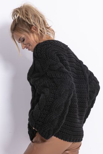 Sweter CHUNKY KNIT F780 Mocca S/M na Arena.pl