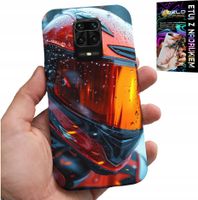 ETUI DO XIAOMI NOTE 9 PRO / 9S - MOTOR, FAN MOTOCYKL KASK MOTOCYKLISTA
