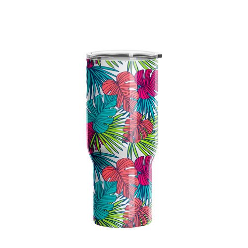Folia do hydrosublimacji Craft Express - Red Tropic Leaves na Arena.pl