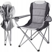 SKŁADANE KRZESŁO WĘDKARSKIE turystyczne kempingowe plażowe + POKROWIEC