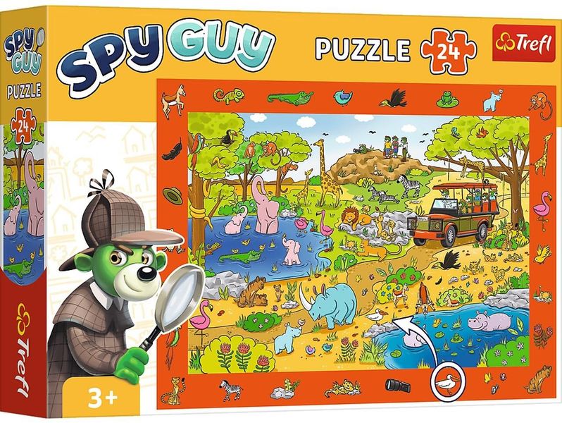 Puzzle 24 Obserwacyjne Spy Guy Safari 15591 zdjęcie 1