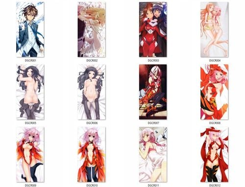 Dakimakura Guilty Crown DO WYBORU 60x30 na Arena.pl