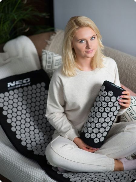 MATA DO AKUPRESURY Z KOLCAMI + PODUSZKA + TORBA zdjęcie 16