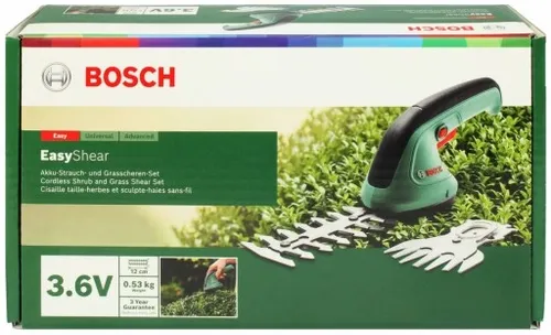 NOŻYCE EASYSHEAR BOSCH + 2 NOŻE do trawy i krzewów na Arena.pl
